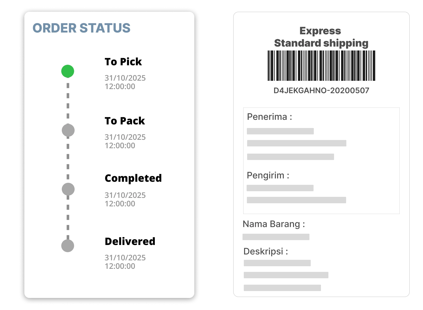 Fulfillment Pick and Pack